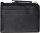 Lanvin Black Zipped Card Holder