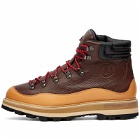 Moncler Men's Peka Trek Hiking Boots in Brown/Tan