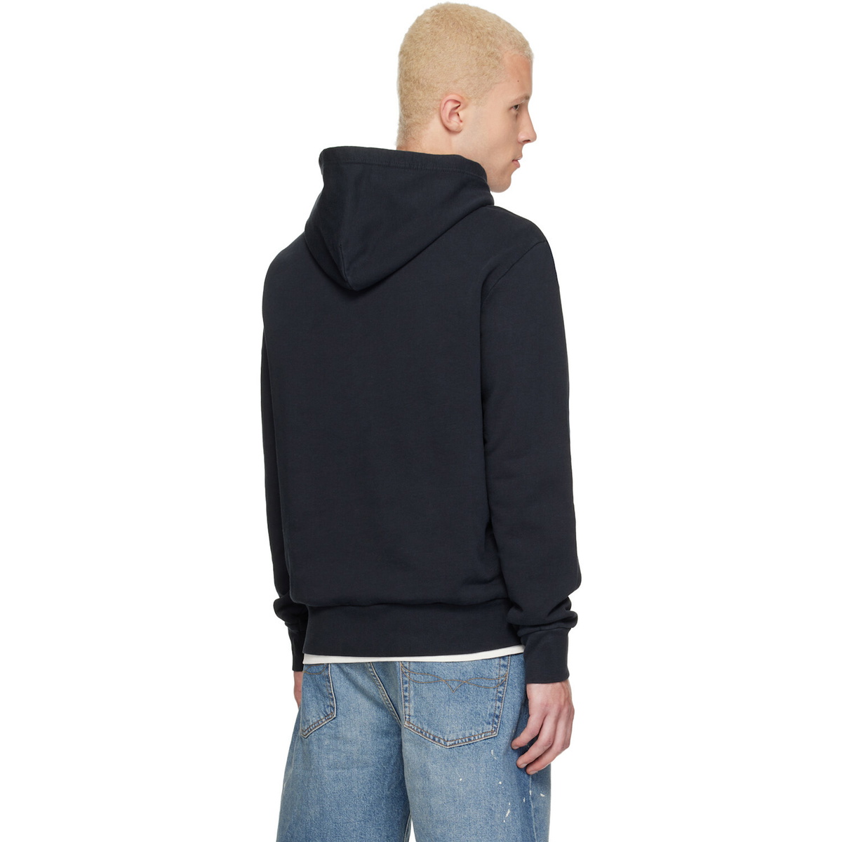 Polo Ralph Lauren Black Embroidered Logo Hoodie