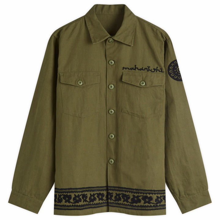 Photo: Maharishi Men's Thar Dragon Utility Shirt in Olive