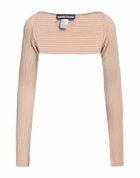 Andreādamo Womens Shrug Sand