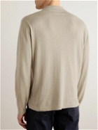 Hartford - Linen and Cotton-Blend Polo Shirt - Neutrals