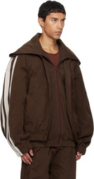 EGONlab Brown Fusion Track Jacket