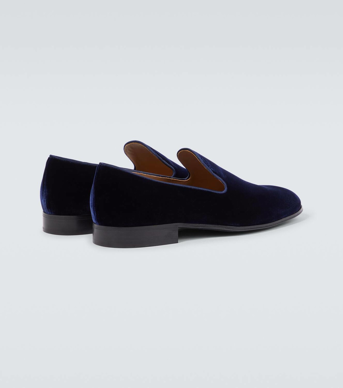 Gianvito Rossi Jean velvet loafers