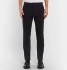 Officine Generale - Charcoal Slim-Fit Cotton-Corduroy Trousers - Men - Charcoal