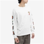 Deva States Men's Cedric Long Sleeve T-Shirt in Off White