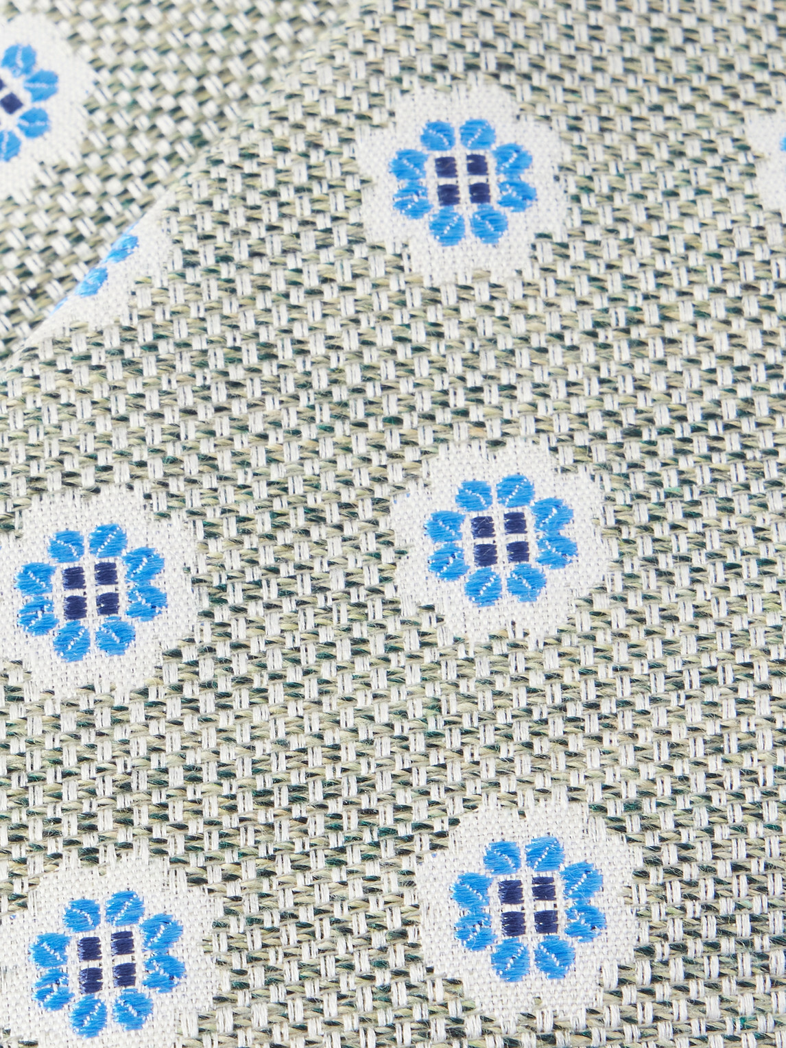 Favourbrook - Selworthy 8cm Cotton and Silk-Blend Jacquard Tie