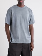 WTAPS - Logo-Appliquéd Cotton-Jersey T-Shirt - Gray