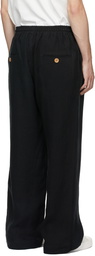 COMMAS Black Linen Trousers