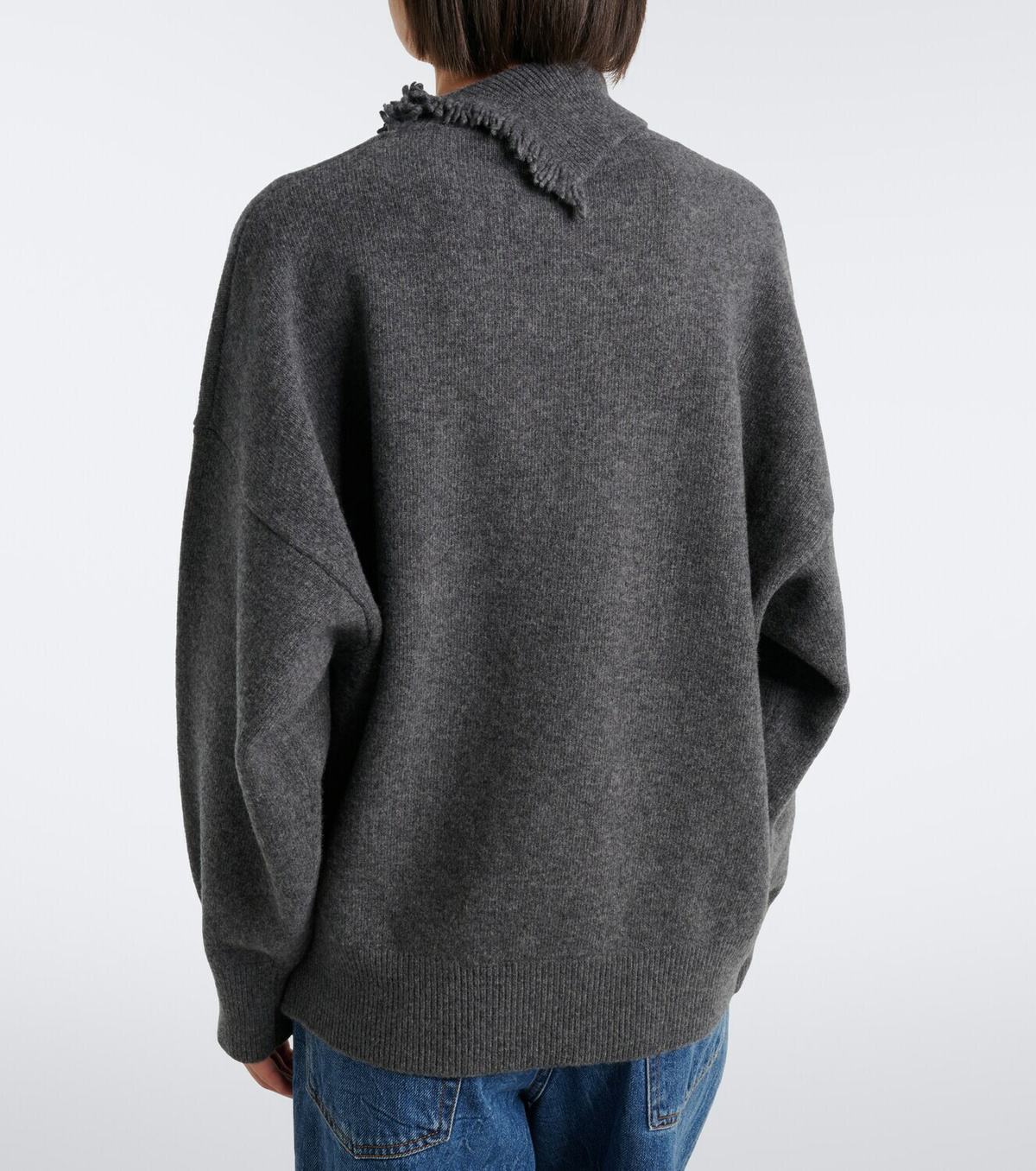 Róhe Distressed wool-blend sweater