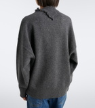 Róhe Distressed wool-blend sweater