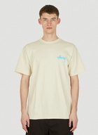 Logo Print T-Shirt in Beige