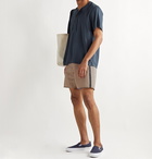 Saturdays NYC - Mid-Length Logo-Appliquéd Striped Swim Shorts - Multi