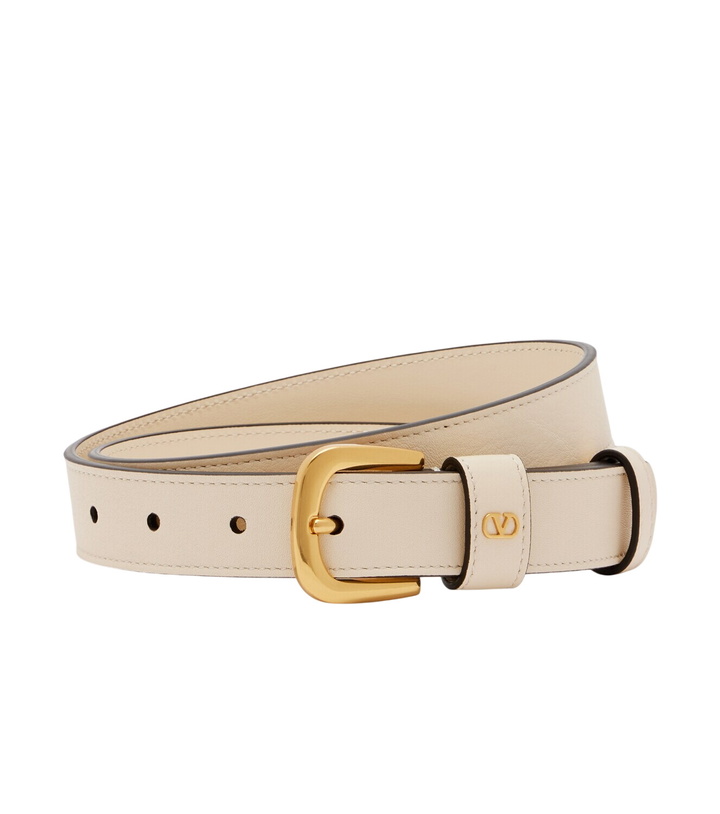 Photo: Valentino Garavani VLogo leather belt