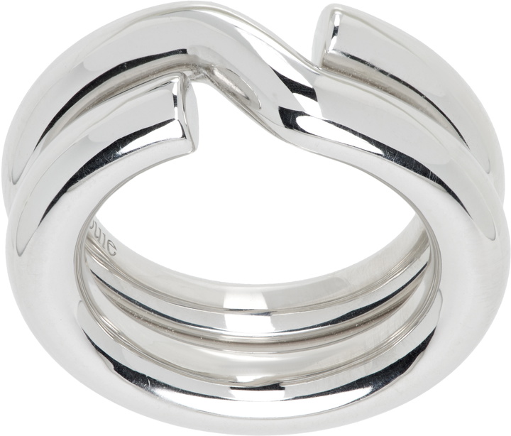 Photo: OUIE Silver Keyring 4mm Ring