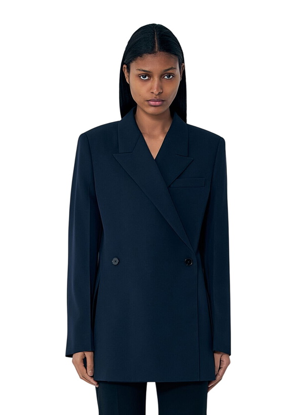 Photo: Jil Sander Double-Breasted Wool Blazer