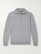 Begg & Co - Heriot Half-Zip Cashmere Sweater - Gray