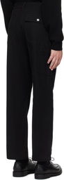Uniform Bridge Black Canvas Carpenter Trousers
