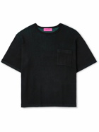 The Elder Statesman - Cotton-Blend T-Shirt - Black