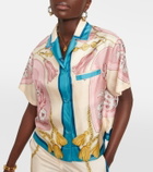 Etro - Printed silk shirt