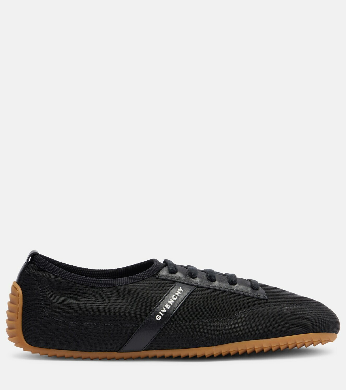 Givenchy Slim leather-trimmed sneakers