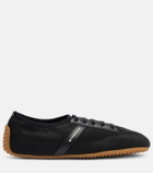 Givenchy Slim leather-trimmed sneakers