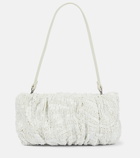 Staud - Bridal Bean beaded shoulder bag