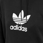 Adidas Women's 3-Stripe Hoody in Black