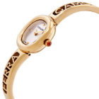 Ferragamo Iconic Jewel Bangle Quartz Silver Dial Ladies Watch SFAB00324