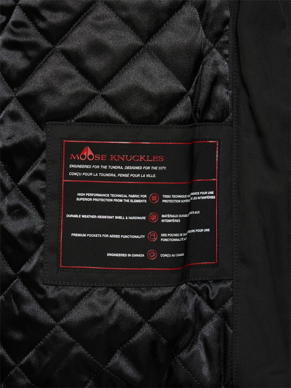 MOOSE KNUCKLES Alder Bomber Jacket