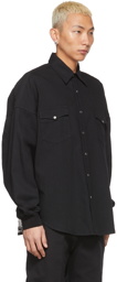 Alexander McQueen Black Organic Cotton Shirt