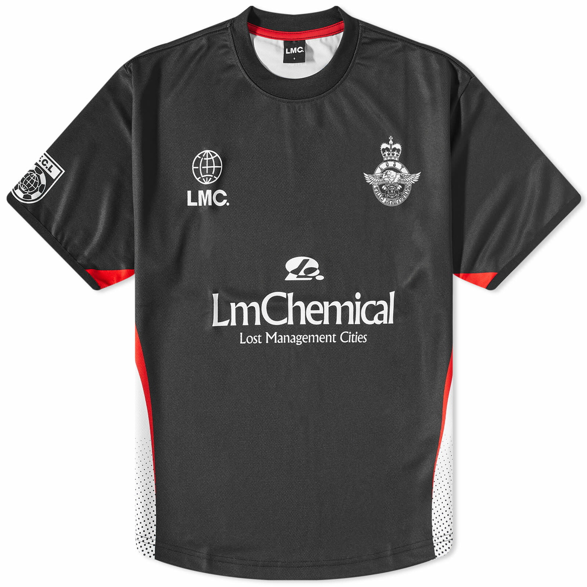 LMC Men's Chemical Soccer Jersey in Black