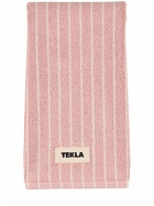 TEKLA Shaded Pink Striped Bath Mat