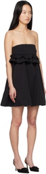 Kika Vargas Black Nicole Minidress