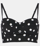 Dolce&Gabbana Jersey bra top