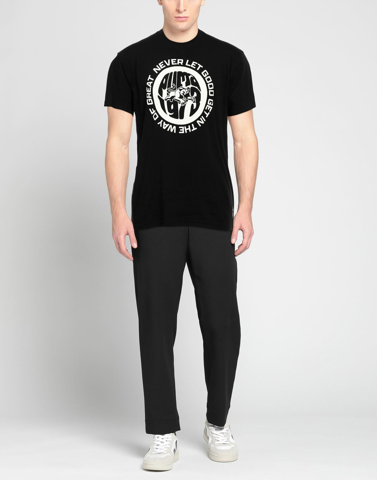 Puma Mens T-shirt in Black