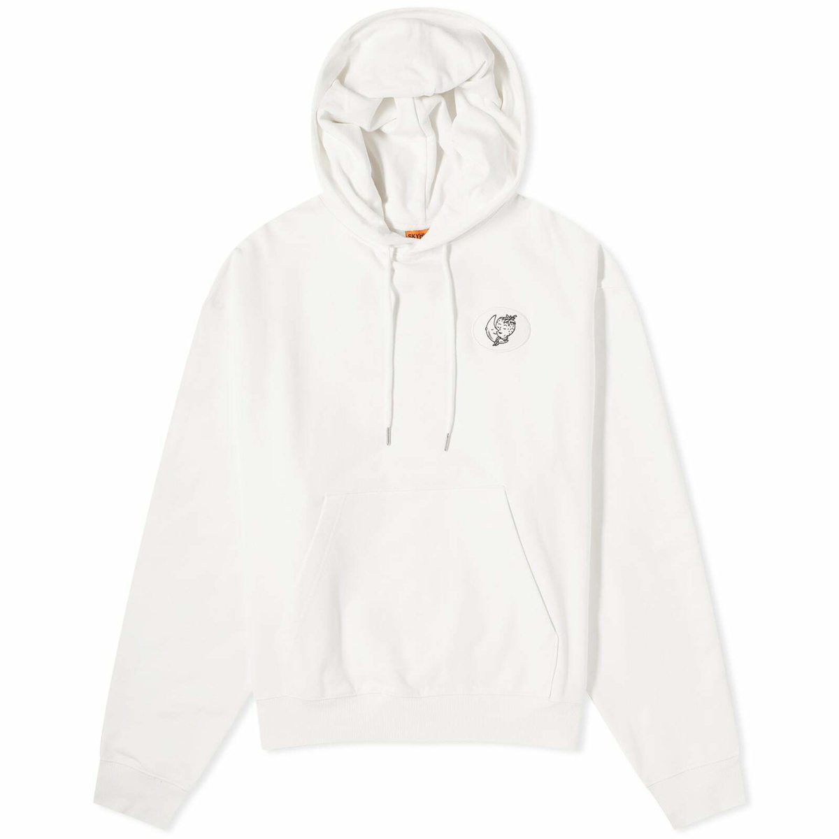 Sky High Farm Men's Alastair Mckimm Workwear Hoodie in White Sky High Farm