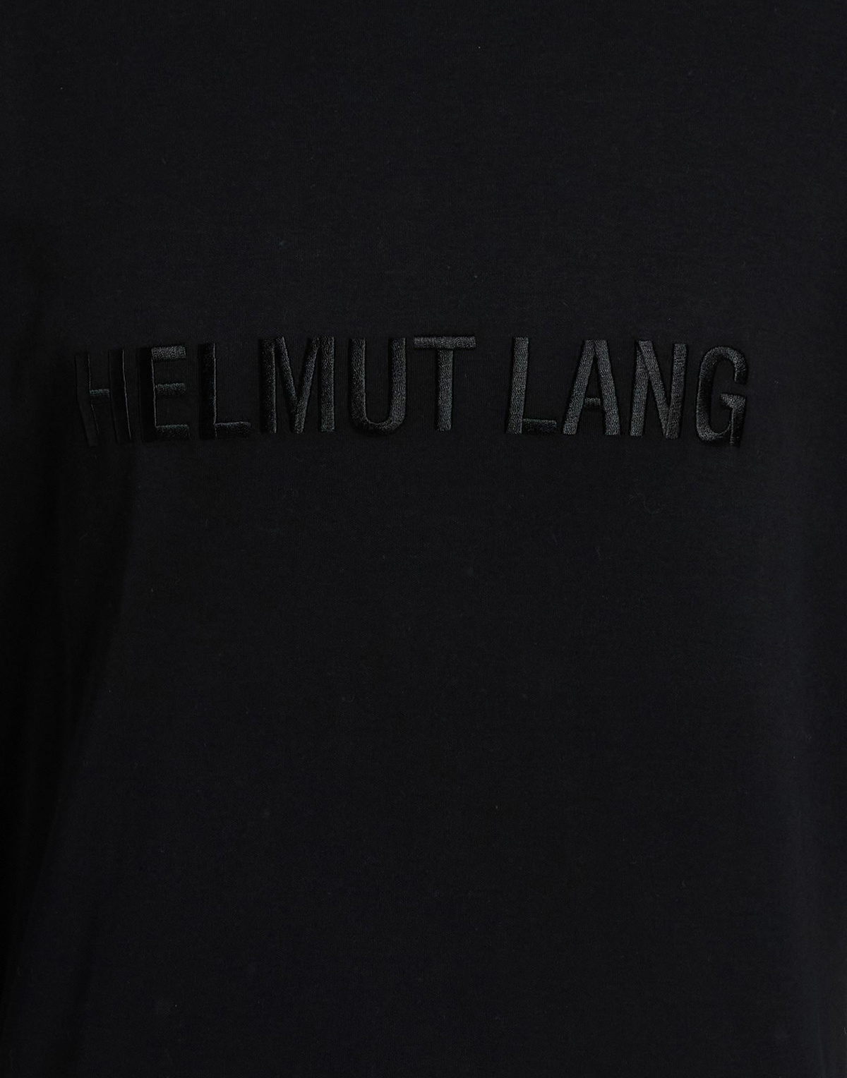 Helmut Lang Mens T-shirt in Black