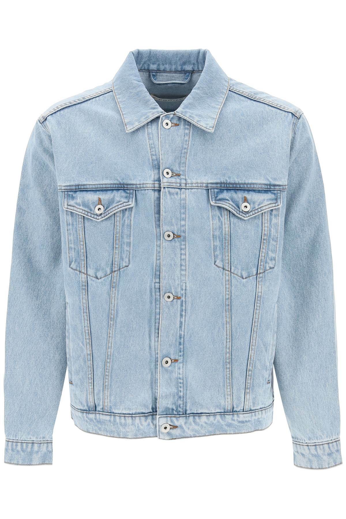 Y PROJECT denim jacket for men Light blue