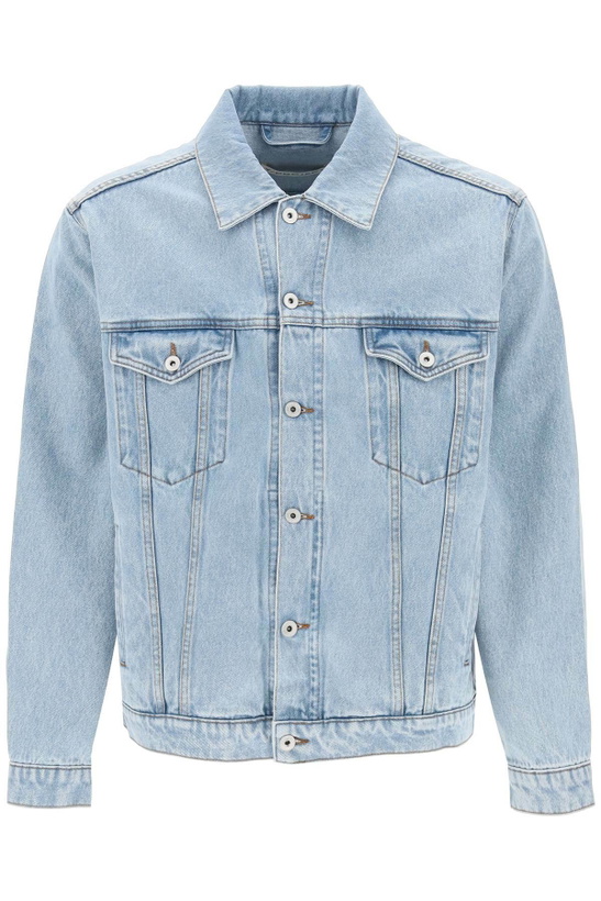 Photo: Y PROJECT denim jacket for men Light blue