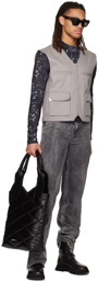 Han Kjobenhavn Gray Zip Vest