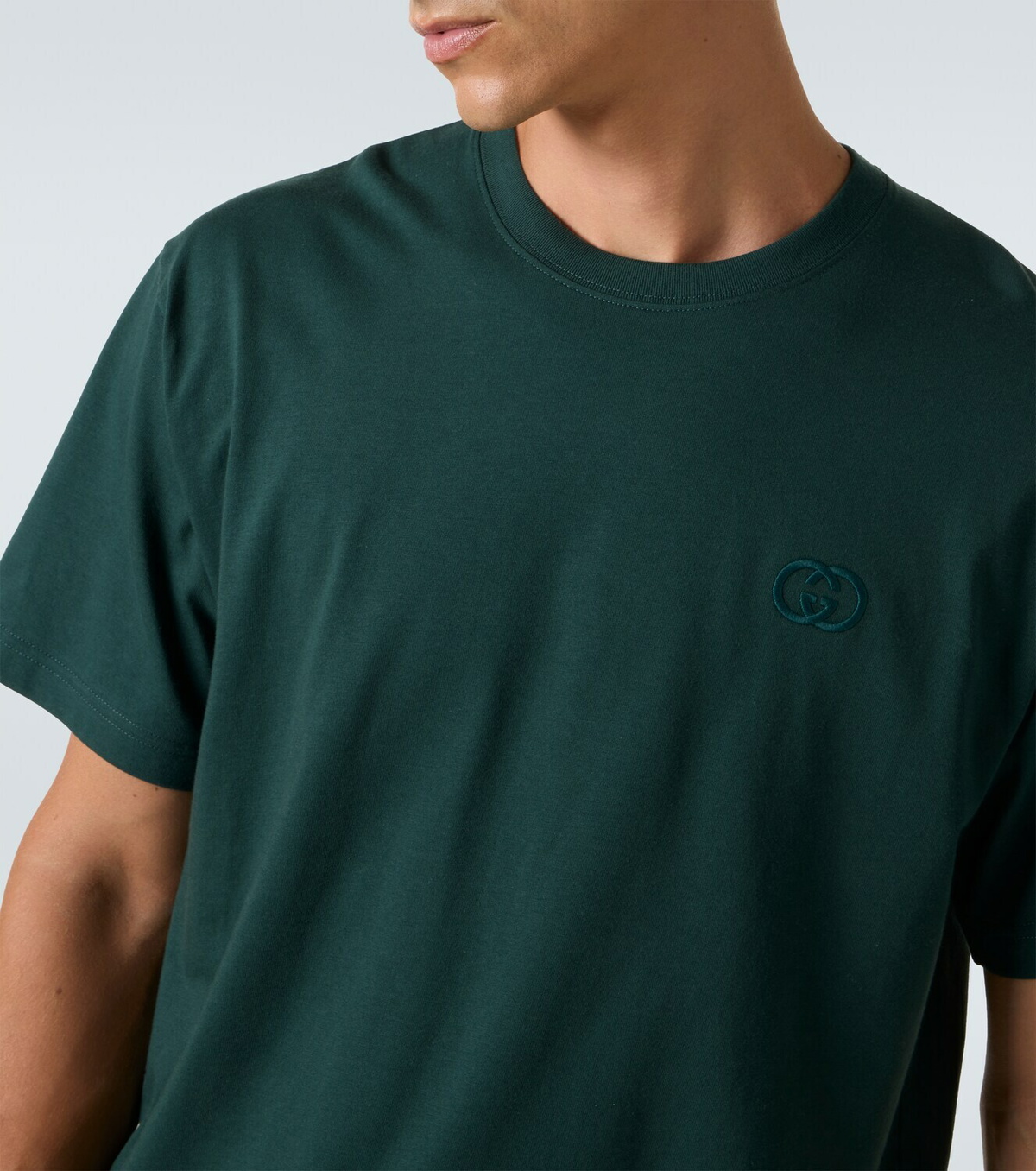 Gucci Double G cotton jersey T-shirt