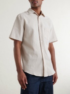 Portuguese Flannel - Theme Textured Cotton-Blend Shirt - Neutrals