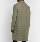 Acne Studios - Vichy Houndstooth Wool-Blend Tweed Overcoat - Green
