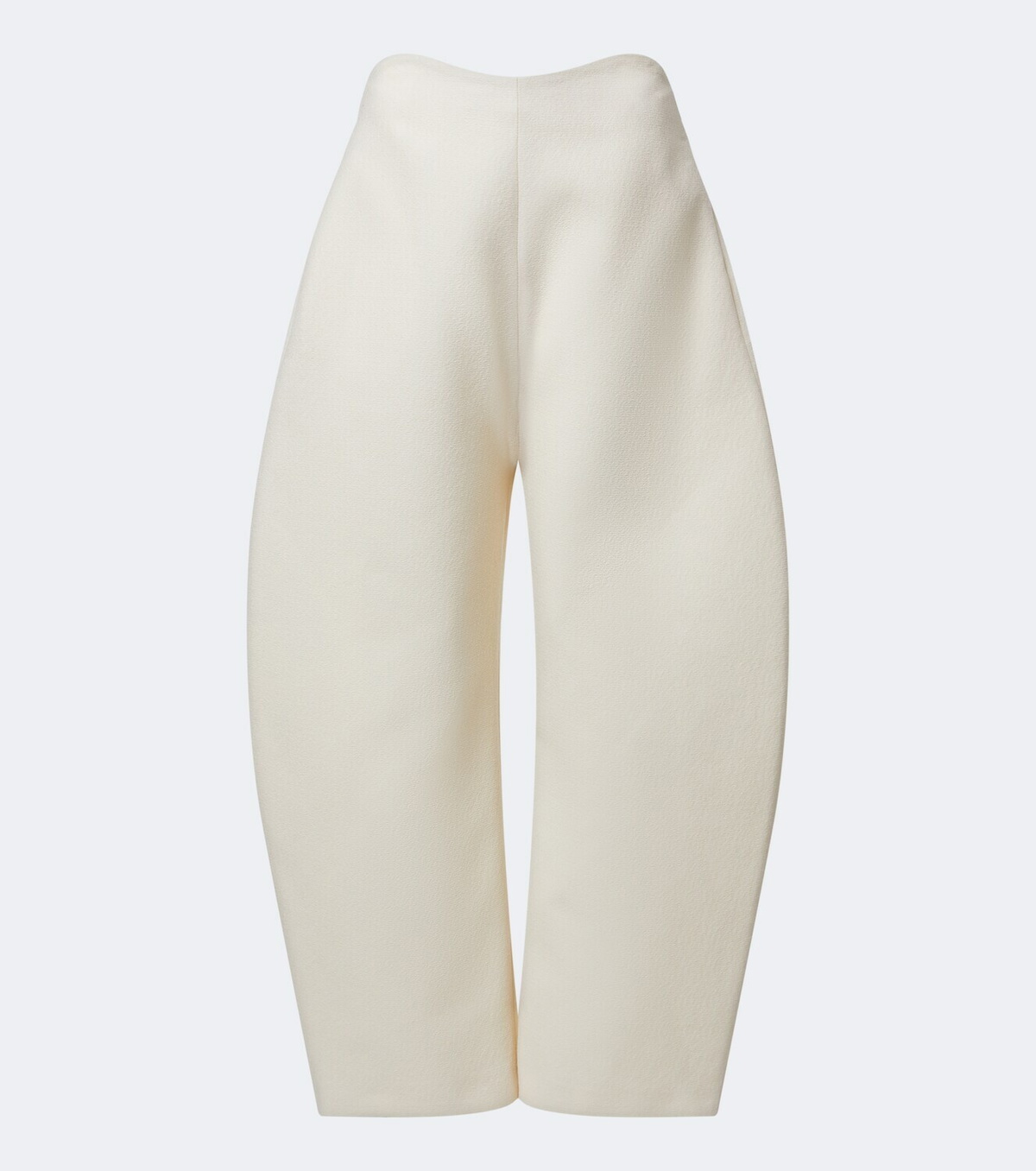 Alaïa Wool crêpe barrel-leg pants