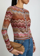 Missoni Zigzag Fine-knit Cardigan Multicoloured