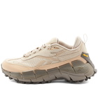 Reebok Men's Zig Kinetica 2.5 Edge Sneakers in Beige/Sahara/Trek Grey