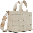 Jacquemus Beige Le Raphia 'Le Cabas' Bag