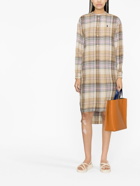 POLO RALPH LAUREN - Dress With Check Pattern