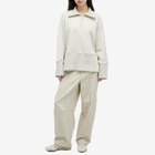 Closed Women's Half Zip Long sleeve Sweatshirt in Neutrals